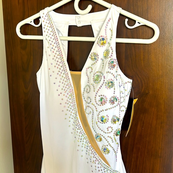 Ballroom Latin Rhythm dance Figure Skating dress costume BRAND NEW - Picture 2 of 4